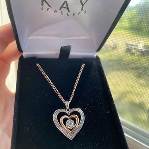KAY jewelers 10karat rose gold necklace
